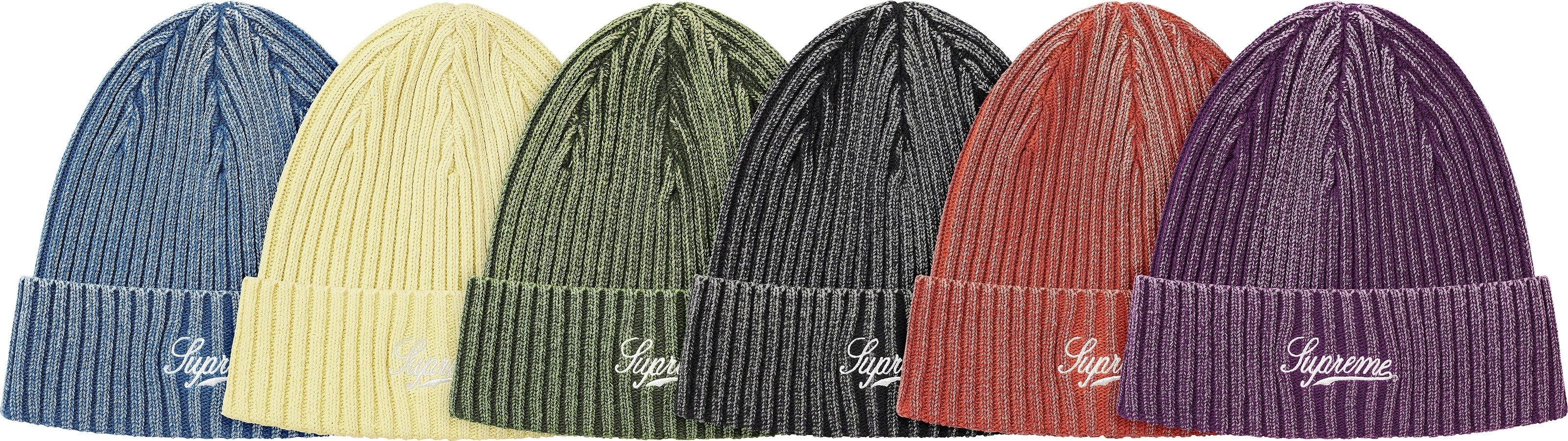 Bleached Rib Beanie